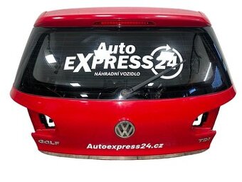 Páté dveře červená barva LY3D VW Golf 6 hatchback 2010