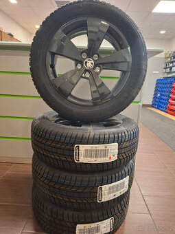 Nová zimní orig. sada Škoda Superb III 215/55 R17 Continenta
