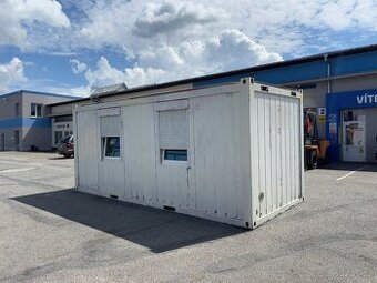 Stavební buňka / dva oddělené vstupy / 6m Containex