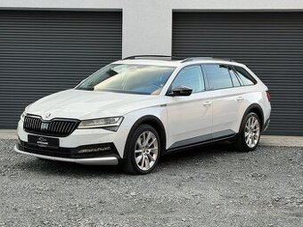 ŠKODA SUPERB SCOUT 4x4 2.0TDI 147 KW WEBASTO TAŽNÉ m2023