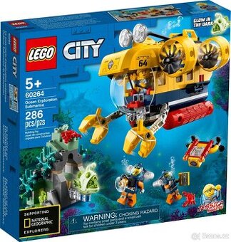 LEGO City 60264 Oceánská průzkumná ponorka