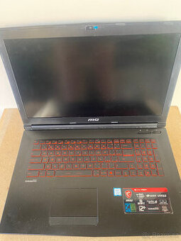 Herní MSI GL72m 7REX - i7, GTX 1050, 17" lcd - čti