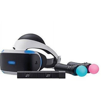 Playstation VR 1 - plně funkční, 2x MOVE, TOP stav