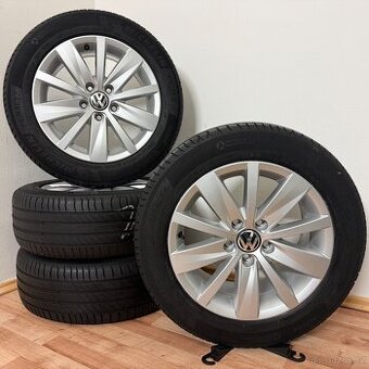 VW PASSAT B7 5x112 R16 ET33+LETNÍ 205/60R16 5/4mm