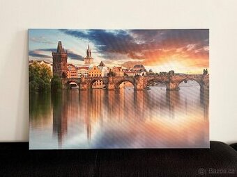 Fotoobraz Praha - Karlův most 90x60cm