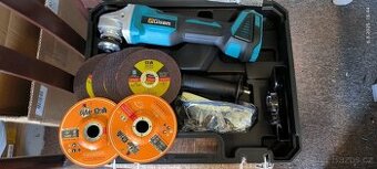 Aku Flexa 18V/125mm pro Makitu baterii - kufřík a kotouče