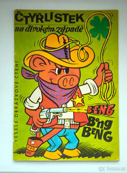 Čtyřlístek č.4 - Na divokém západě - Original 1969