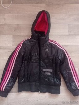 Dívčí zimní bunda Adidas, vel. 140