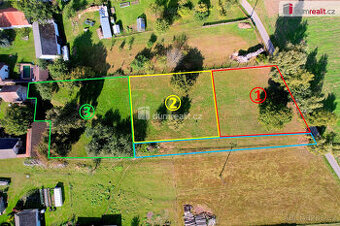 K prodeji, stavební pozemek o výměře 1.025 m2, Psárov, okr. 