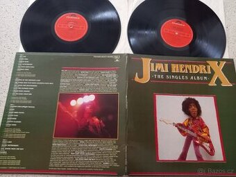 Jimi HENDRIX „2 LP Singles Album“ /Polydor 1983/rozkl obal,