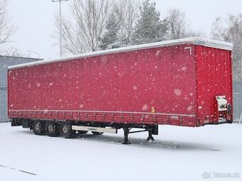 Krone SD, LOW DECK, TŘÍSTRANNÁ SHRNOVACÍ PLACHTA, ZVEDACÍ NÁ
