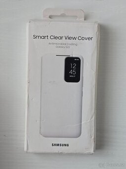 Originální flipové pouzdro Samsung Smart Clear View pro S22