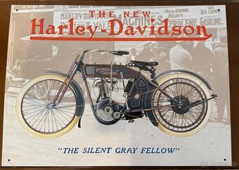 Cedule plechová Harley Davidson