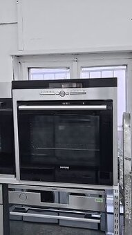 Horkovzdušná trouba SIEMENS, gril, design: nerez, vestavná