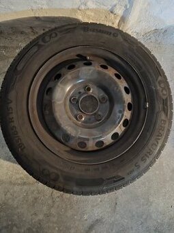 Letní pneumatiky 195/65 r 15+ disky 15 palců 5x114,3