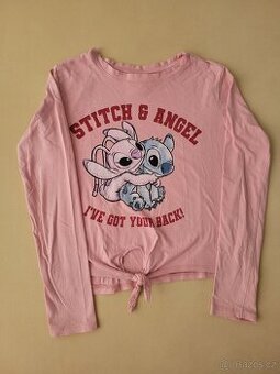 Crop top tričko Stitch, v. 134/140