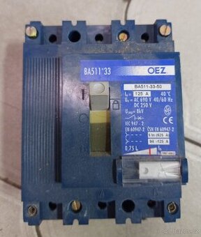 Jistič OEZ BA51133 125A