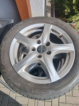 ALU kola RONAL  + letní pneu 205/55 R16