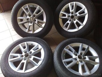 alu kola skoda 5x112 r16 original skoda yeti 215/60/16
