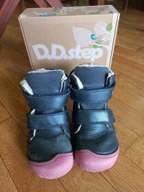 Dívčí zimní barefoot boty D.D.step vel. 29 - 1