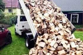 Palivové dřevo akce doprava zadarmo