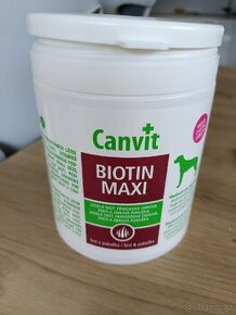 Canvit biotin maxi pro psy 500g - vitamíny na srst a kůži - 1