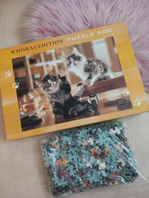 Puzzle s kočkami Whiskas