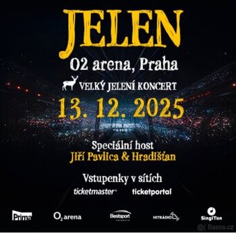 JELEN, VIP KLUBOVÉ PATRO, 13.12.2025 O2 ARENA