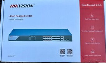 Prodám Hikvision Switch - DS 3E1318P-EI V2 v záruce