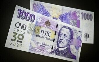 Výroční bankovky 1000 kč