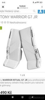 Koupím betony Warrior G7 Jr 26+1
