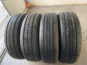 prodám letní pneumatiky 195/70/15 Semperit celá sada