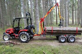 vyvážečka s pohonem kol za ATV, traktor