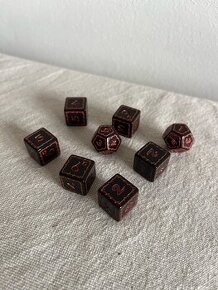 The One Ring - Black Dice Set - 1