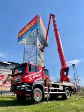 Pracovní plošina MAN 4x4 - pracovní výška 46m - celá ČR a SR
