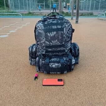 Velký taktický molle batoh 55 L