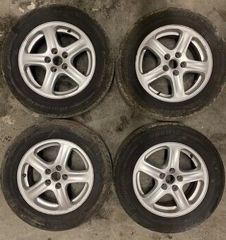 Alu R15 5x100 oreg Škoda na slušných letních 195/65 R15