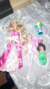 Panenky Barbie za 120 malé 60 kc