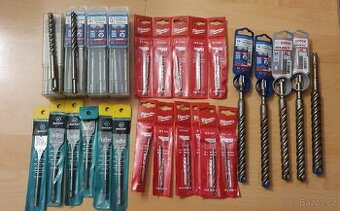 Vrtáky do betonu a dřeva, Milwaukee a bosch