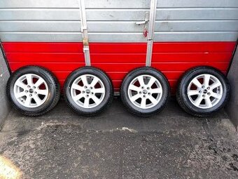 Original ALU kola Borbet 15" 6,5J ET47 + pneu 195/65/R15