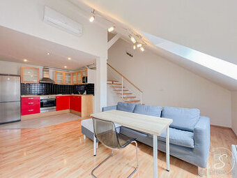 Pronájem bytu 3+kk, 85 m2, Praha Smíchov