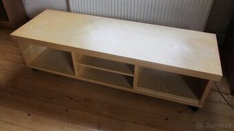 TV Stolek Ikea Oppli bříza 150x50x50, zachovalý