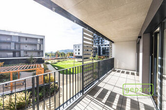 Pronájem bytu 2+kk, 52,8 m2, balkon, sklep a garážové stání