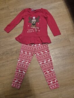 Vánoční set dívčí, vel. 110