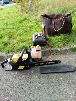 Benzinová motorová pila + nabídka v textu - nářadí atd.