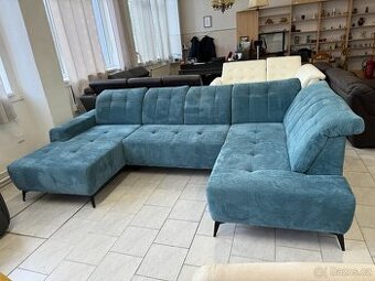 Sedací souprava tvaru U - rozkládací - NEPOUŽITÁ