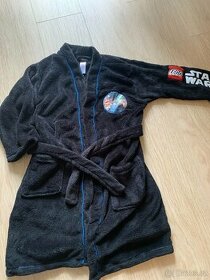 Chlapecký župan LEGO STAR WARS černý, 6-7 let