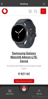 NOVÉ Samsung galaxy Watch 8 44mm LTE