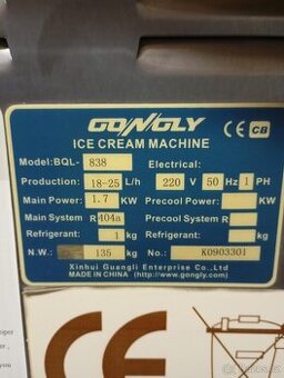 Zmrzlinový stroj - 1