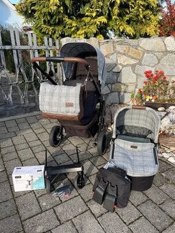 Kočárek ABC Design Salsa 4 Air Smaragd komplet, stupátko